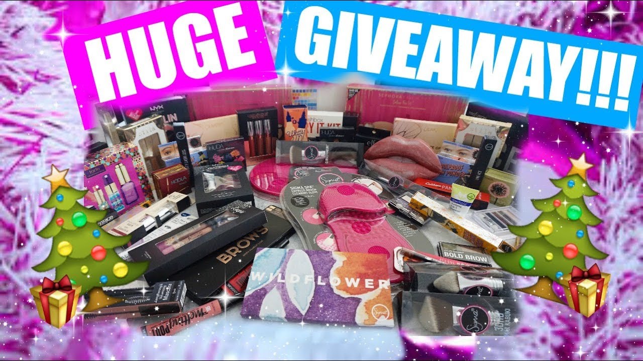 HUGE HOLIDAY GIVEAWAY 2017 | 2 WINNERS!! (CLOSED INTERNATIONAL)