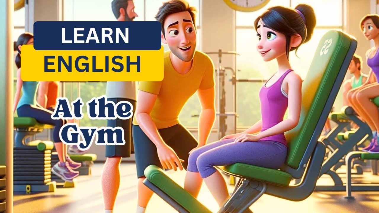 Real English Conversations | At the Gym | Learning English by conversation