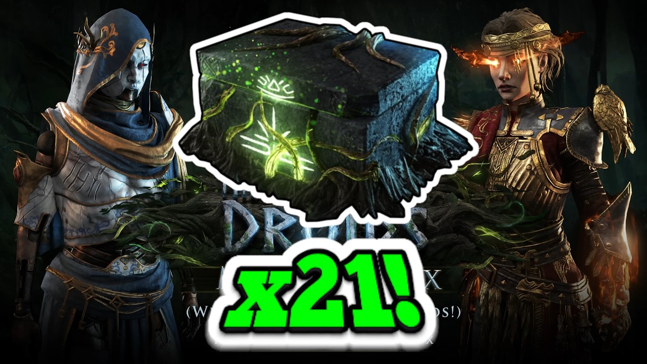 Открываем 21-й таинственный ящик &laquo;Последний из друидов&raquo;! Лига Миражей Path of Exile!
