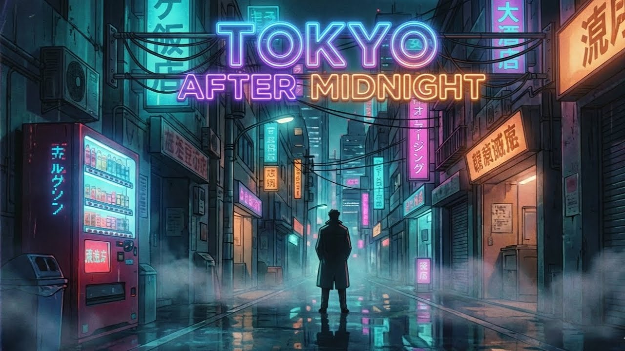 Tokyo After Midnight | Vintage Cyberpunk Chill Techno