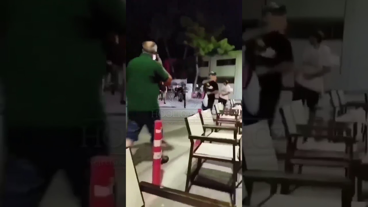 BBB & Gate 13 attacking Original 21 AEK in Athens | AEK run
