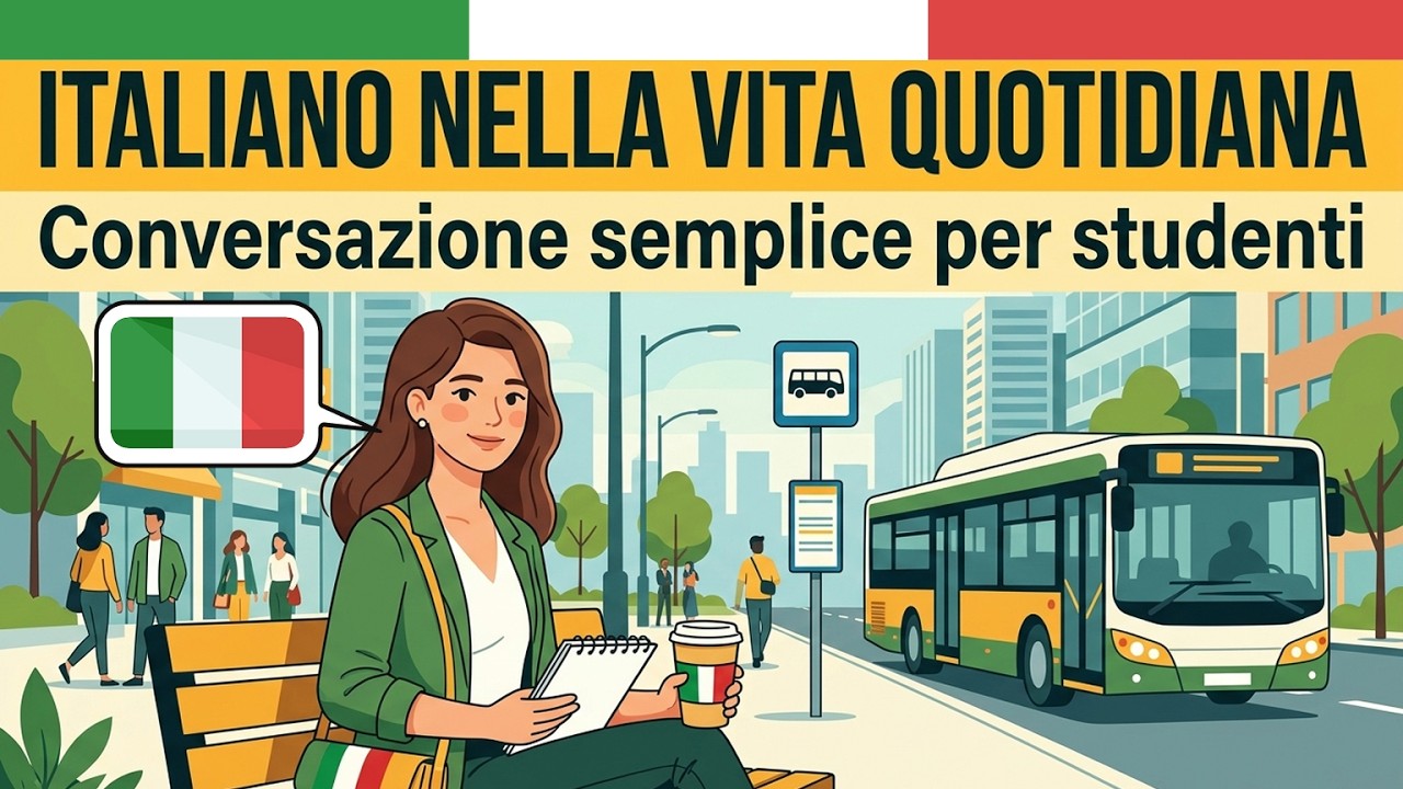 Impara Italiano Ascoltando una Podcast: Descrivere il tuo tragitto quotidiano in italiano