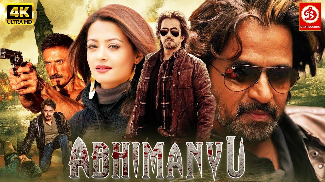 Abhimanyu (4K) - Superhit South Hindi Dubbed Action Movie | Arjun, Surveen Chawla, Rahul Dev