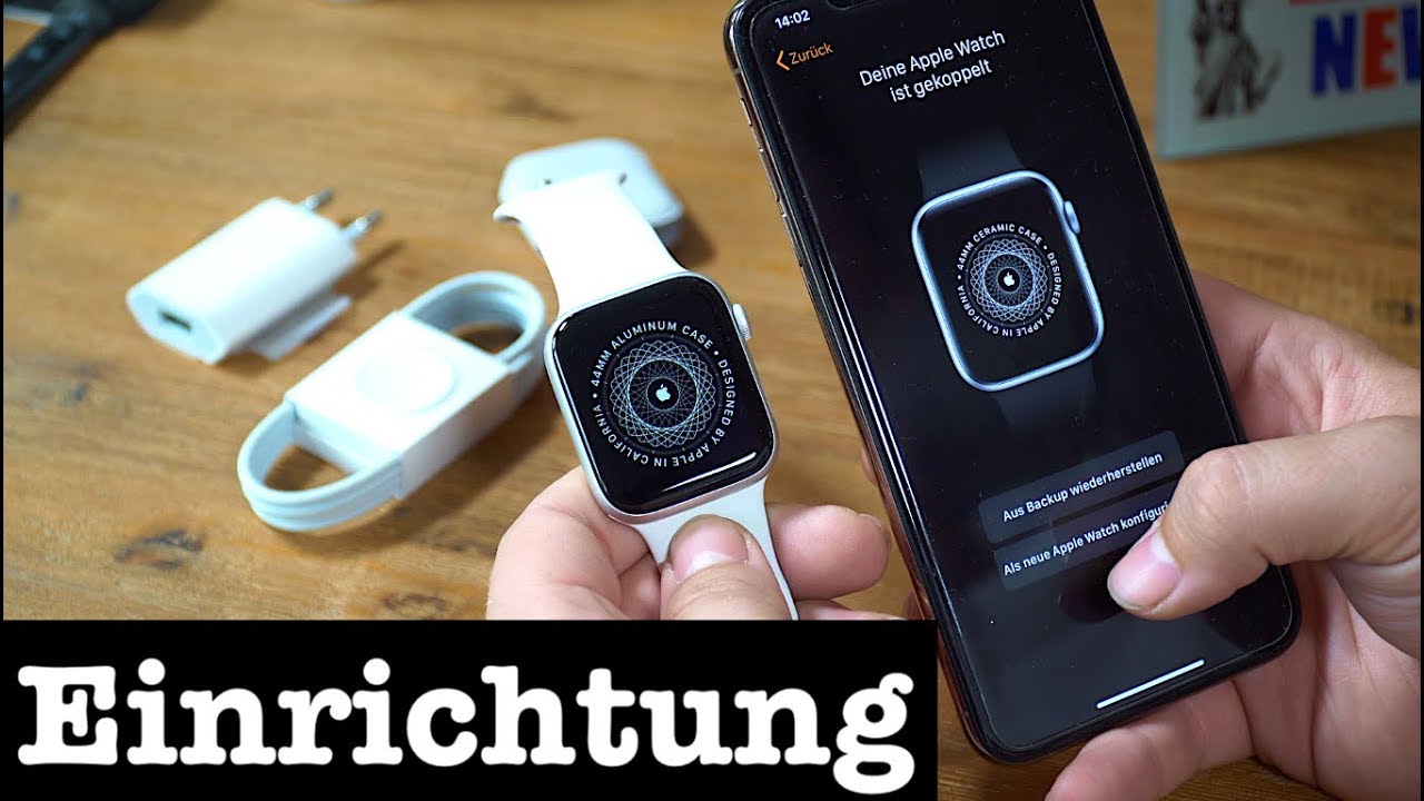 Apple Watch Einrichtung & 1. Eindruck (Series 4, Deutsch)