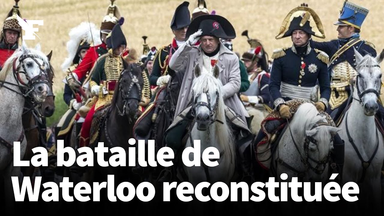 Waterloo: plus de 2500 personnes reconstituent l'ultime bataille de Napoléon Bonaparte