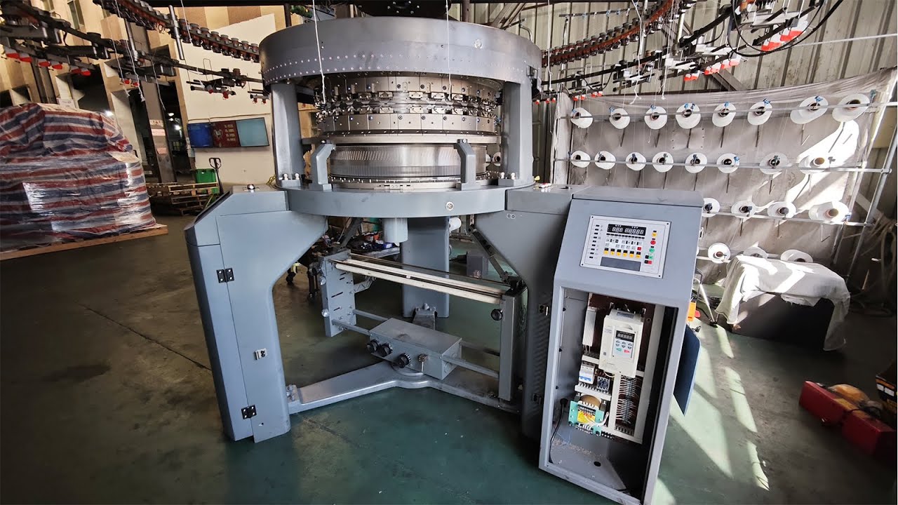 Double knit/jersey link to link machine#eastino #circularknittingmachine