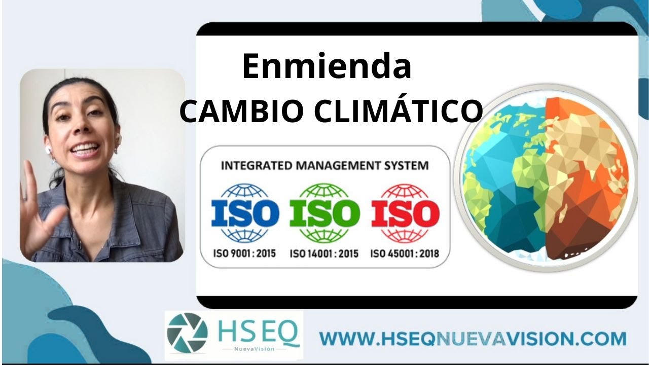 Enmienda del Cambio Climático a las Normas ISO 2024