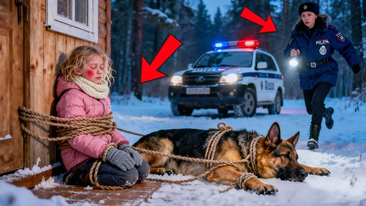 Шериф нашёл свою дочь и собаку, привязанных у дома — дальше собака вывела их на след