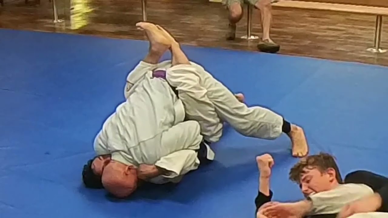 Aiden and Peter. Gi Sparring.