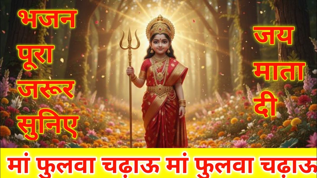 मां फुलवा चढ़ाव मां फुलवा चढ़ाऊ|मां जगदंबे जी का भजन
