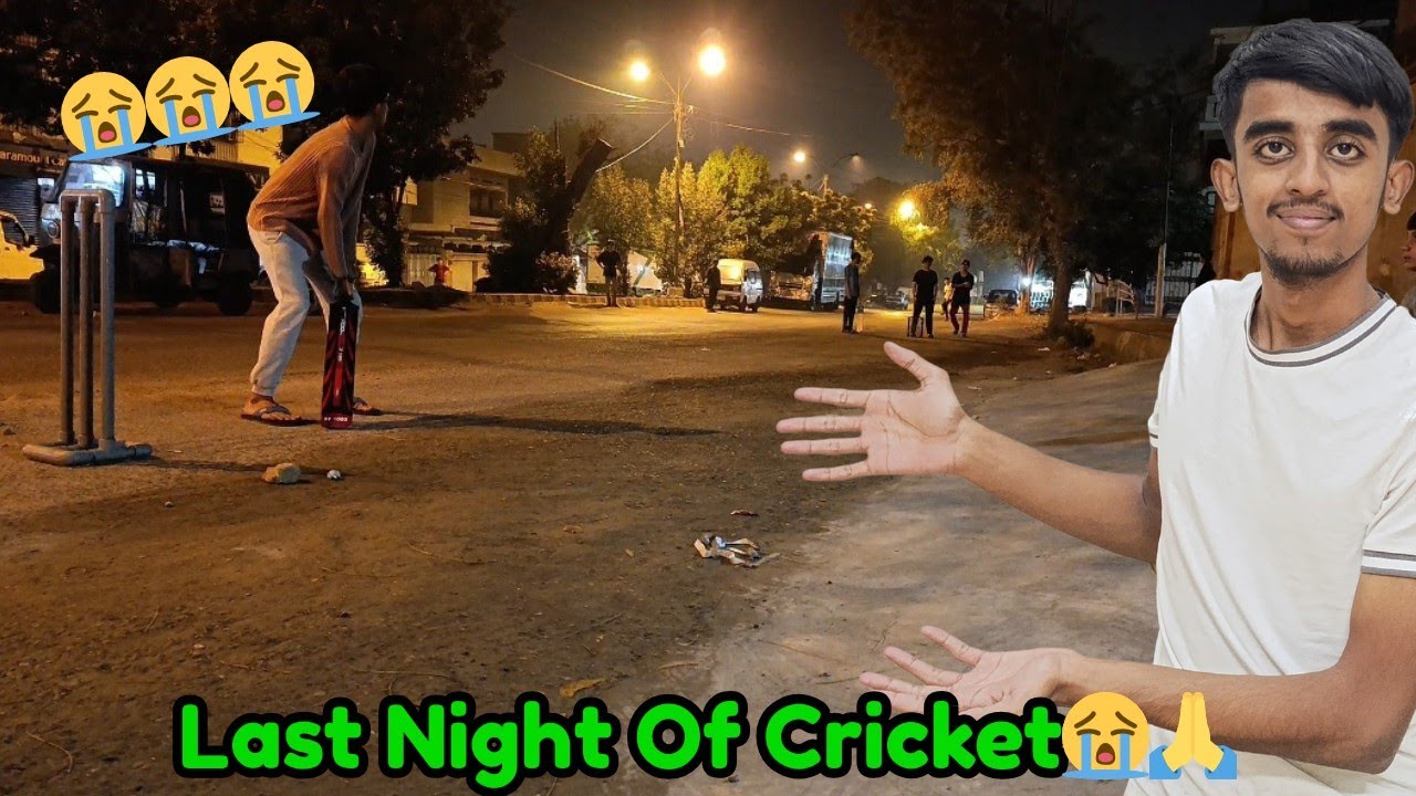Probably Last Night Ramadan Cricket Ki😭Suleman Nhi Aaya Khelny🤐Kiyun🤔