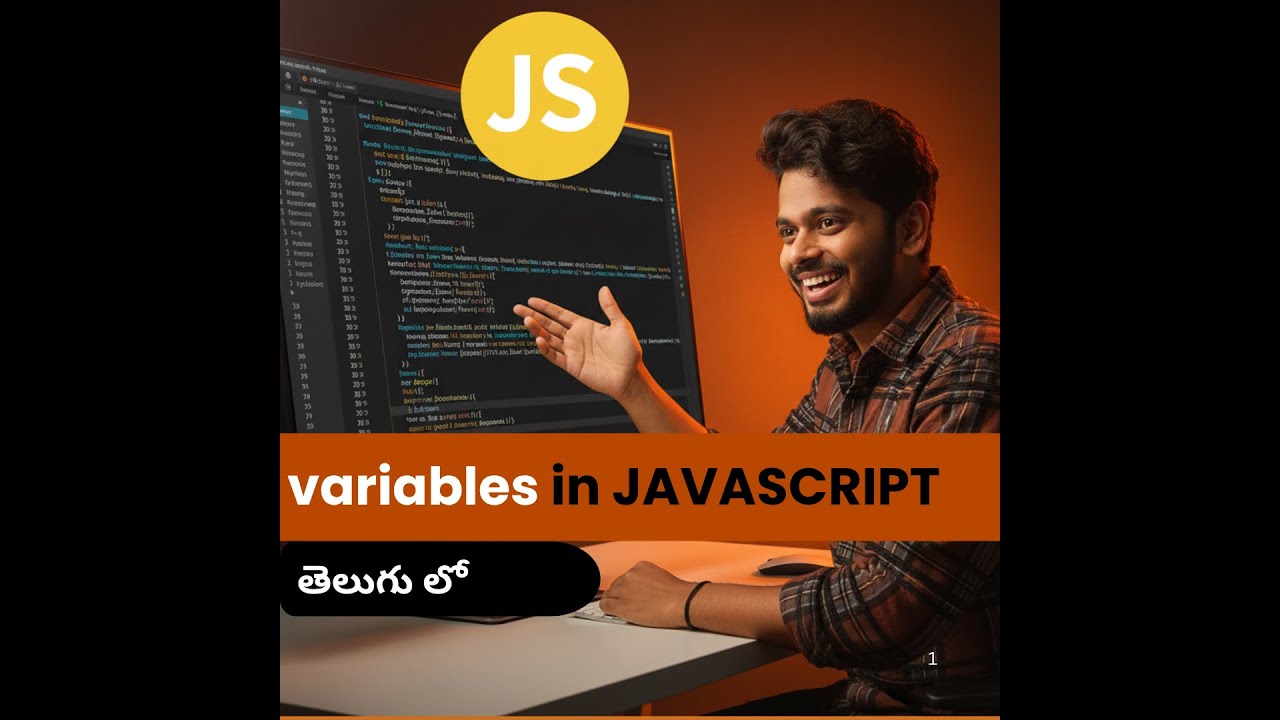 Variables in JavaScript? -telugu | JavaScript Series by Saiteja | HTML + CSS + JavaScript Projects