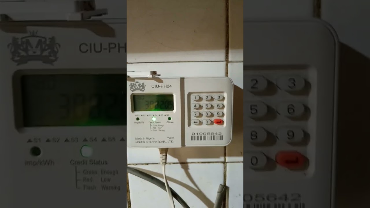 Получите номер предоплаченного счетчика, коды счетчиков IKEDC, EEDC, IBEDC, AEDC Mojec, единицы п...