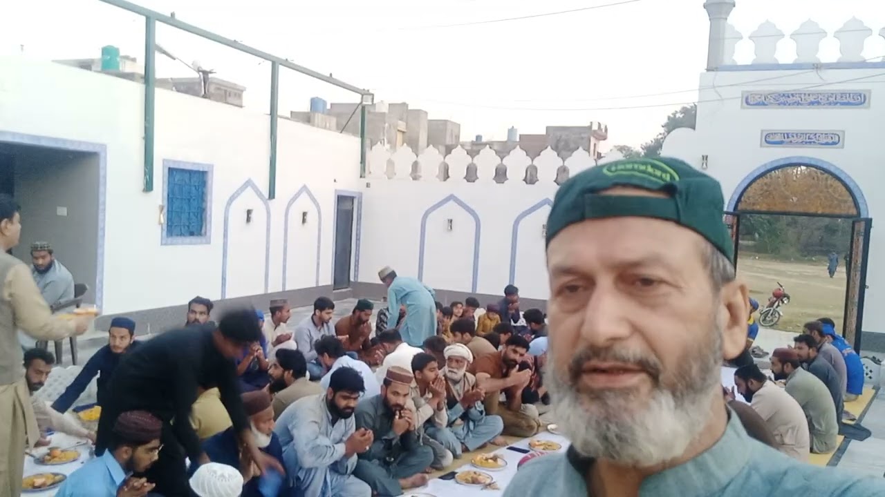 The Best Arrangements being made at Noor Mosque by Ch M Arshad Gujjar. With courtesy M A Chughtee 