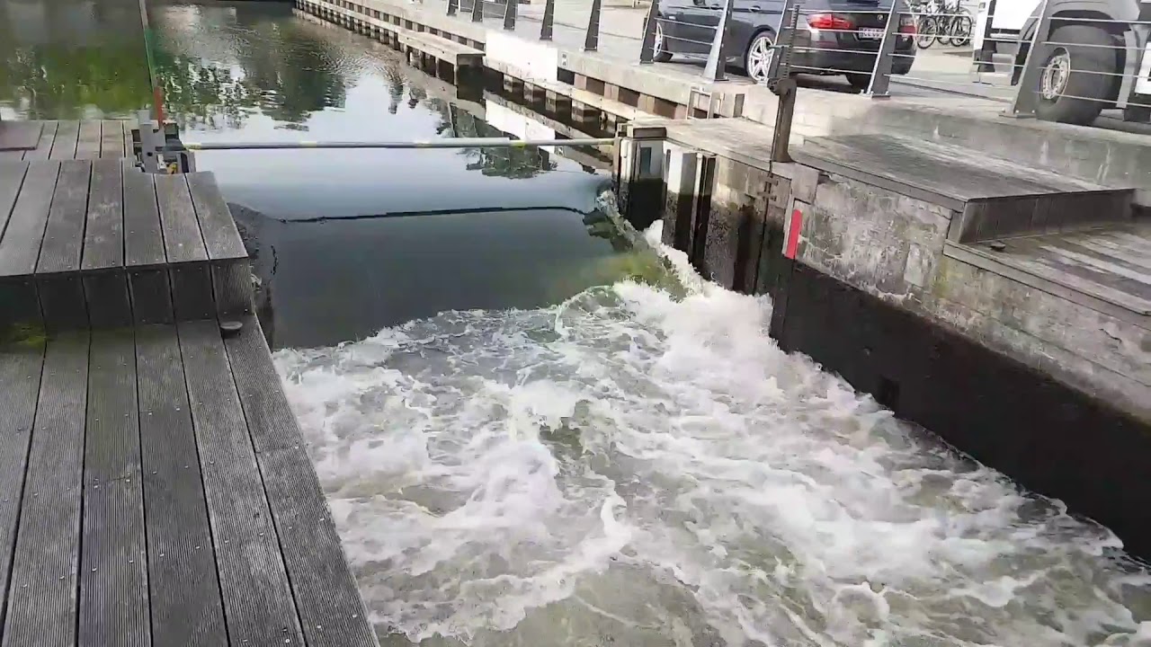 Sluices in Silkeborg, Denmark