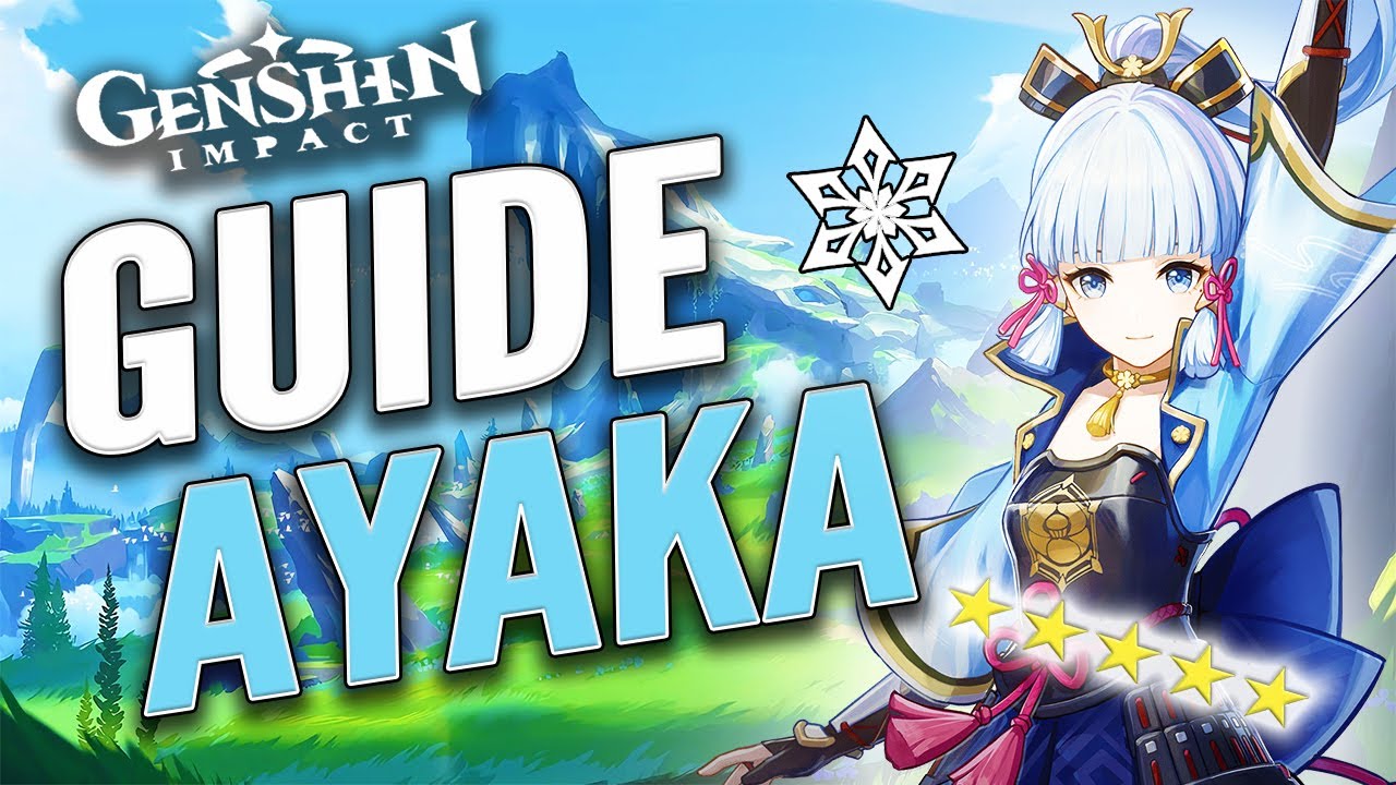 GUIDE Ayaka! 5* Cryo expliqué ! Comment la jouer ? Build, Stuff & Team | Genshin Impact FR