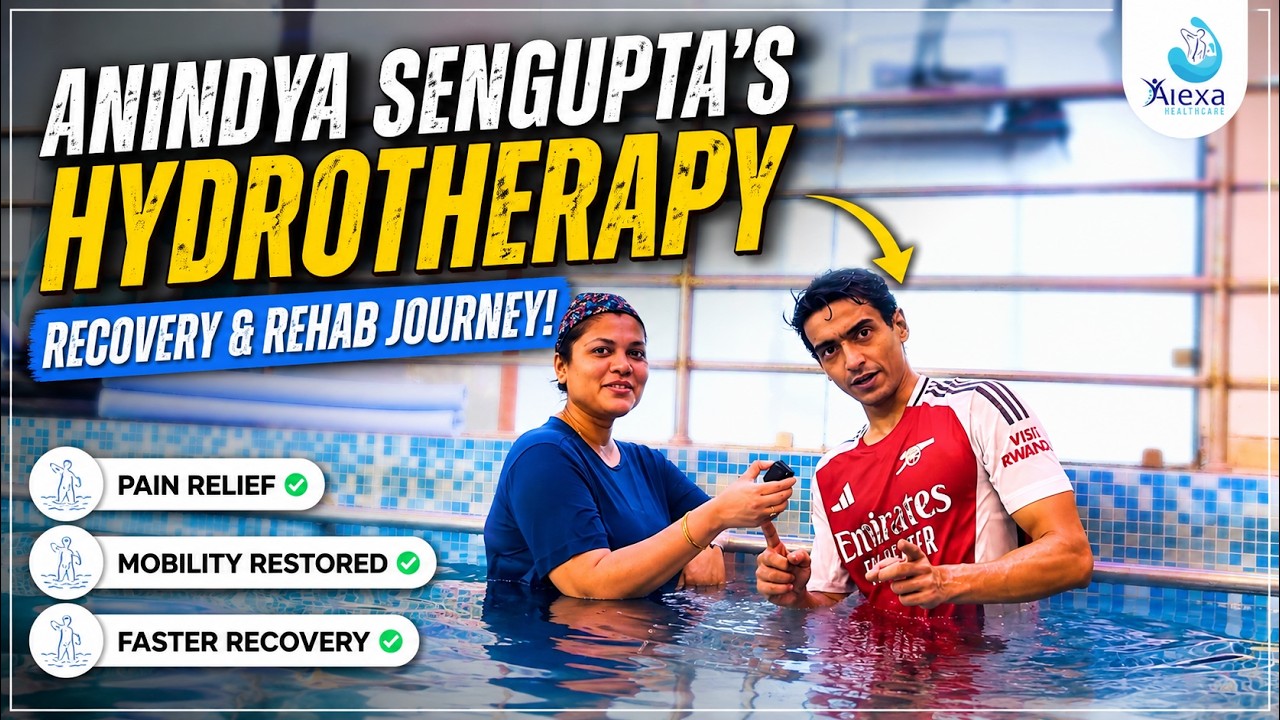 How Actor Anindya Sengupta Recovered From Injury | Premier Hydrotherapy in Kolkata #physiotherapy