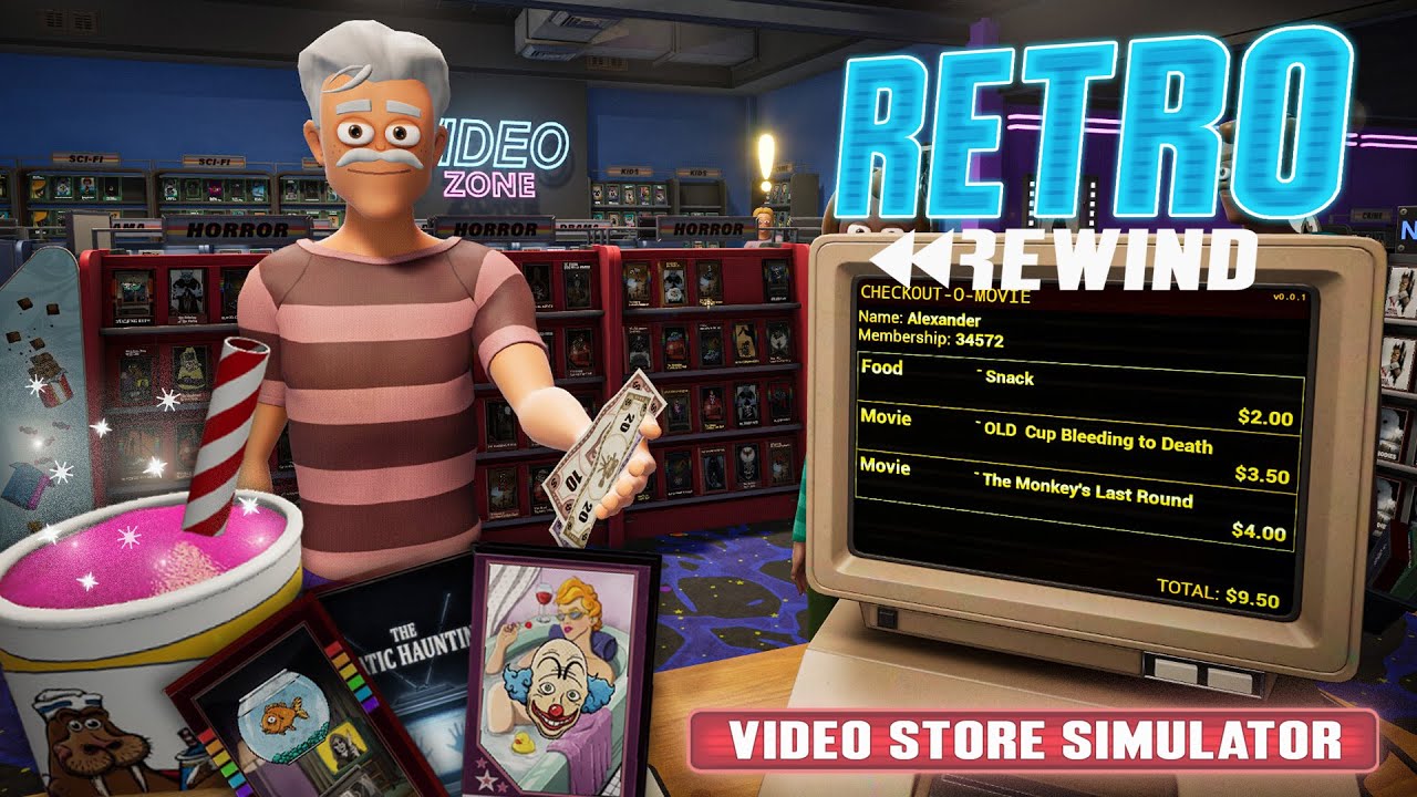 Retro Video Store Simulator | Demo | No Commentary
