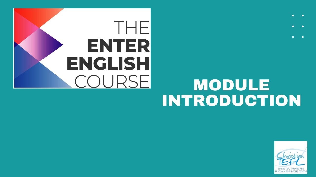 Enter English Module 1 intro - Working with refugees