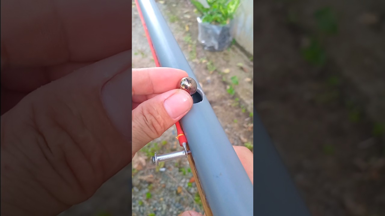 Create with PVC using a long round tube. #diy #ideas #slingshot
