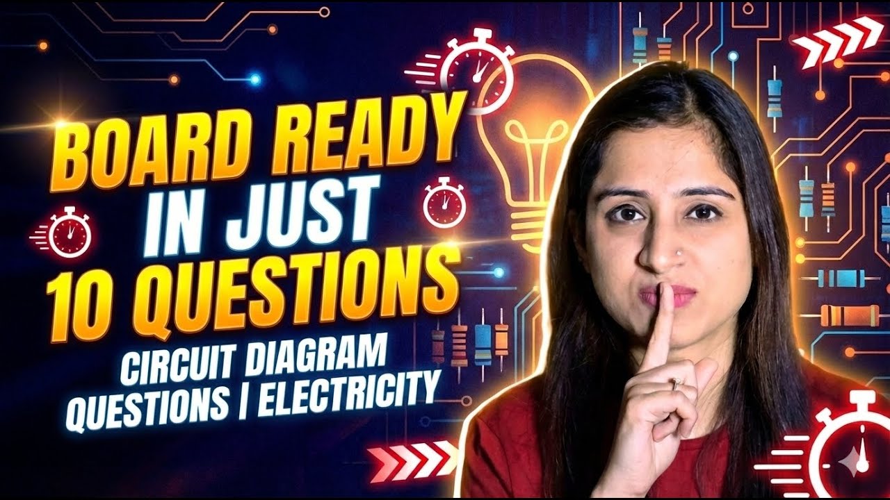 Circuit Diagrams Made Easy | Electricity Chapter (Class 10 CBSE)
