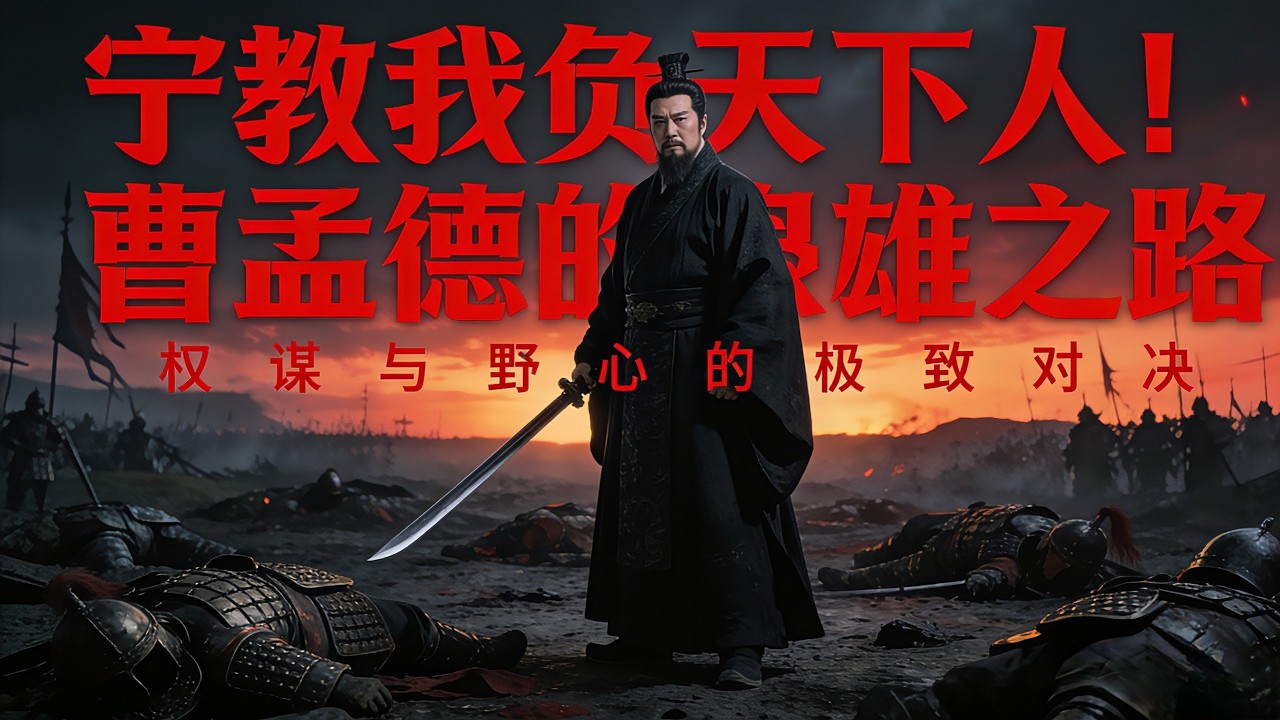 曹操｜掃平北方統一中原，為何到死都只是魏王？# 睡前故事 #夜讀中華人物志