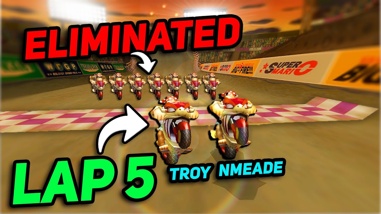 Мы объединили НЕСКОЛЬКО игровых режимов в Mario Kart Wii...