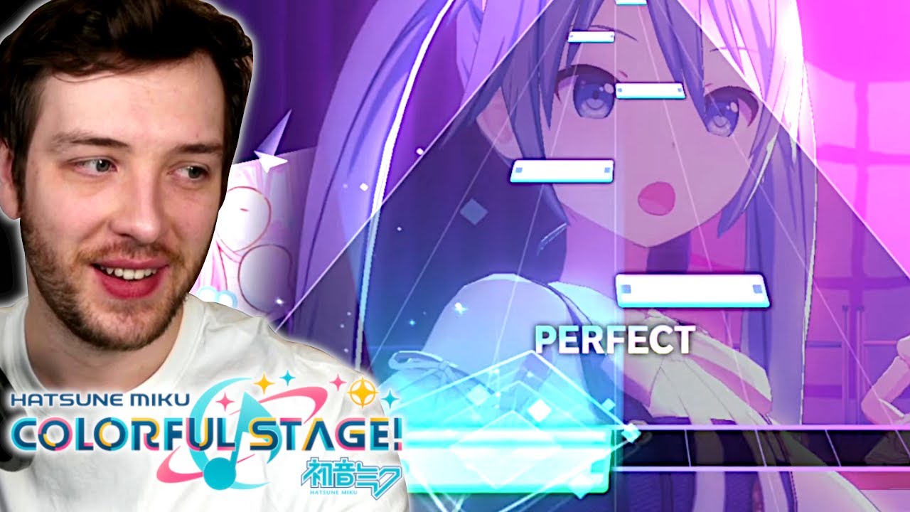 Connor Tries To Play A Rhythm Game... (Hatsune Miku: Colorful Stage!)