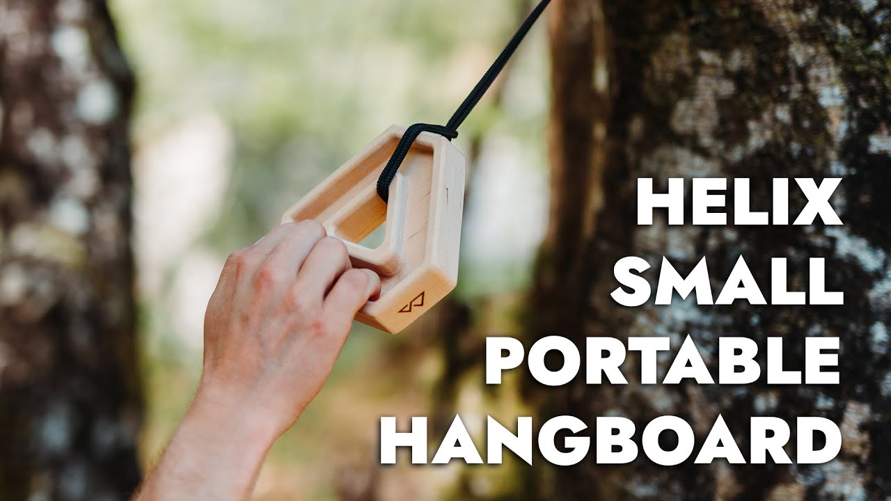 HELIX - Small Portable Hangboard