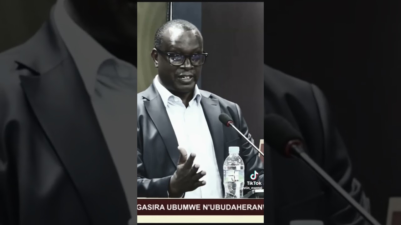 Dr. Bizimana, this man, when he was young, he didn't speak and he was screaming. But isn't he tra...