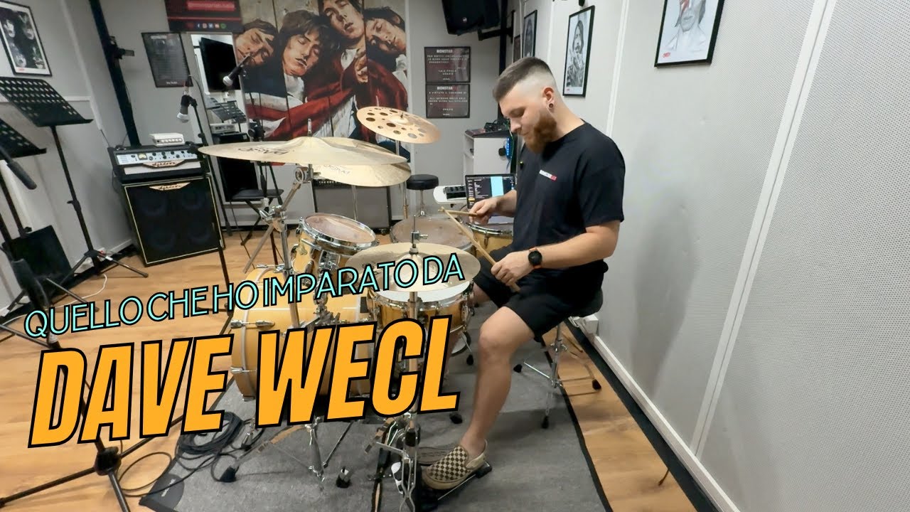 Quello che ho imparato da Dave Weckl