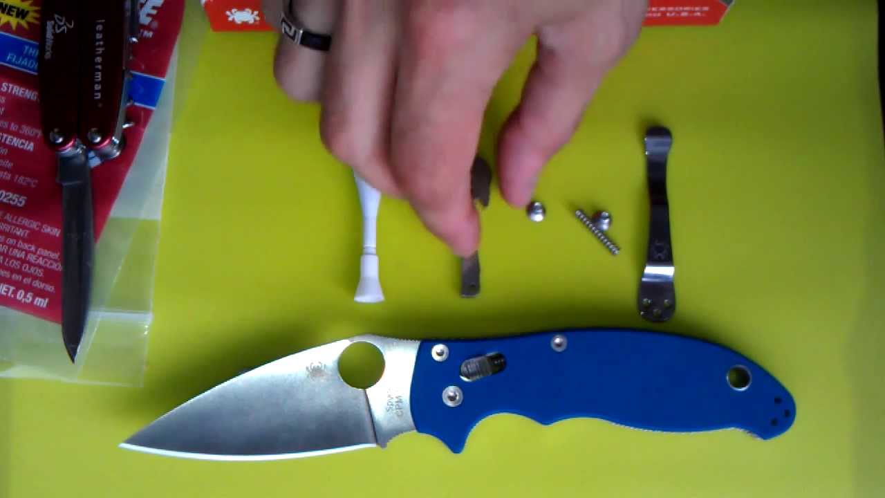 Гарантийный сервис Spyderco & Manix 2 Blue G10 Sprint Run