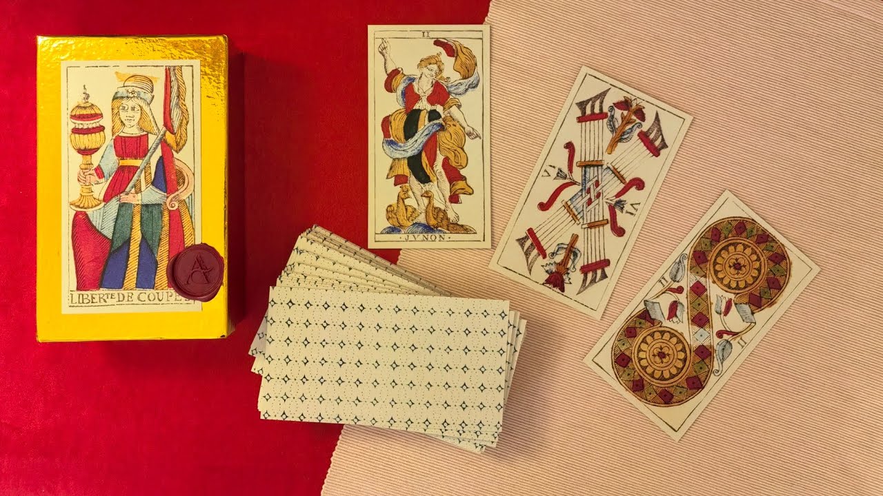 Jeu de Tarot a enseignes Italiennes mis a la mode révolutionnaire 🌿 Революционное итальянское Таро