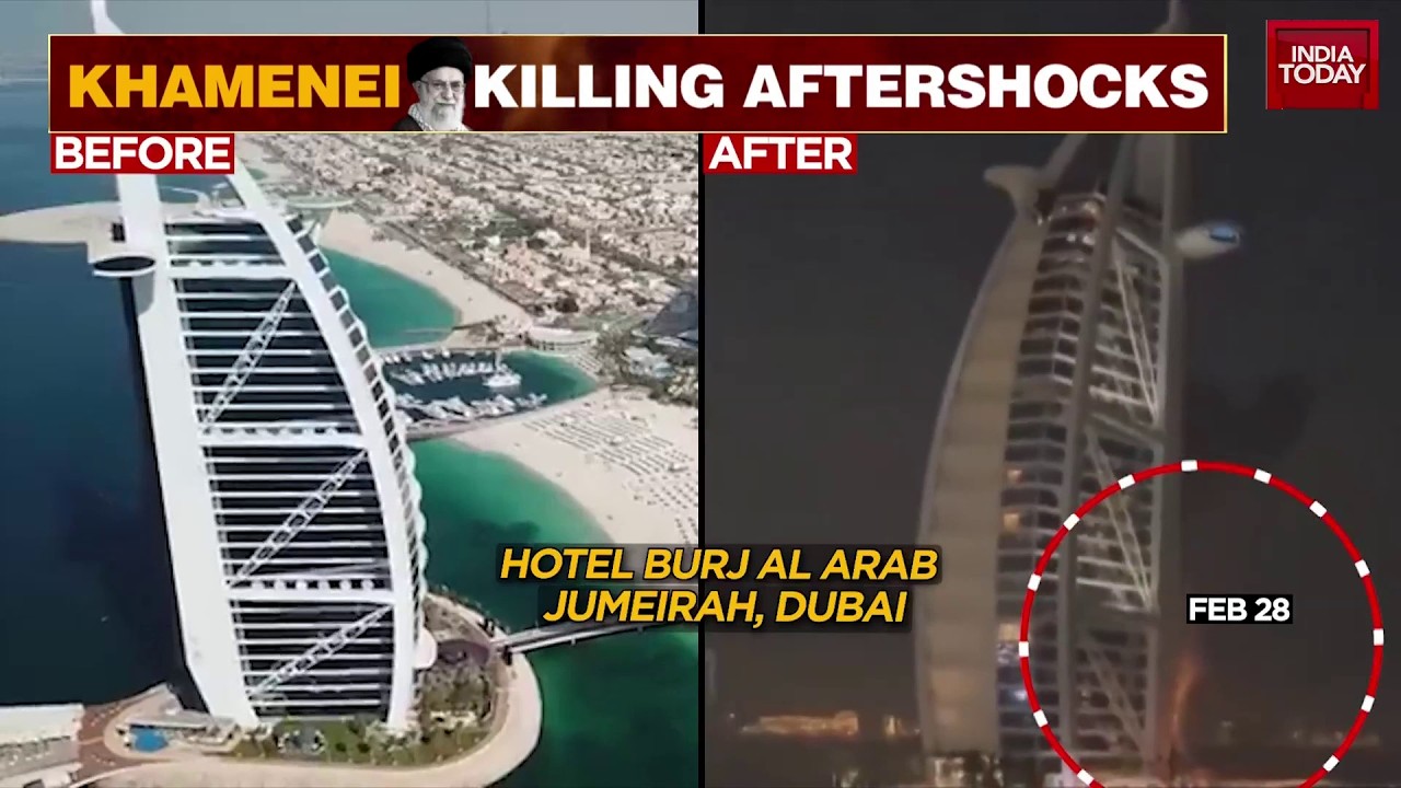 Iran War: Dubai Airport, Burj Al Arab, Palm Jumeirah Hit In Drone Strikes; Real Estate Crashes 20%