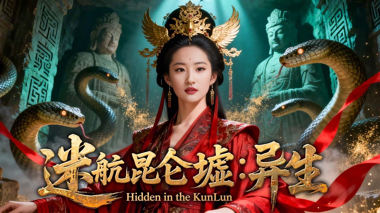 《迷航昆仑墟：异生》｜探险队误闯昆仑禁墓，西王母沉睡千年的秘密被唤醒！#电影 #奇幻 #科幻 #优优独播剧场