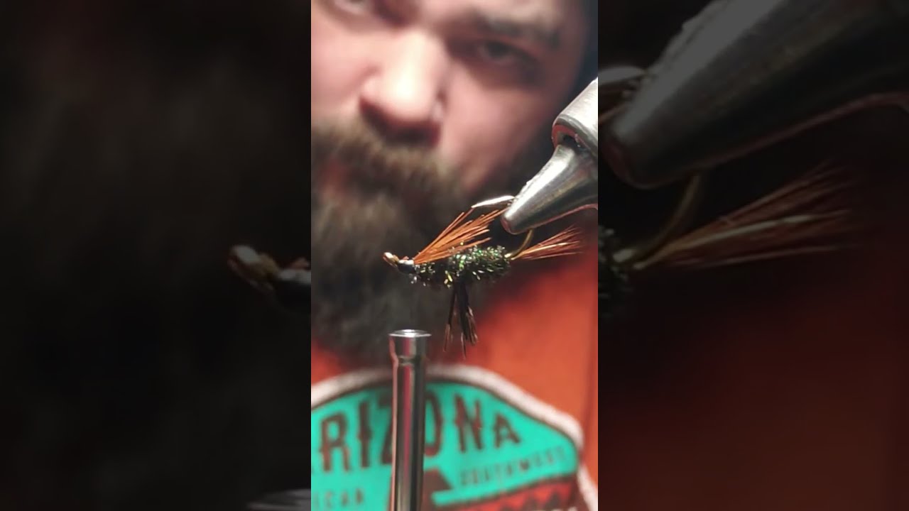 Fly Tying with Nimby! Patterns, Techniques and Materials to catch more Trout, Half Back Nymph.