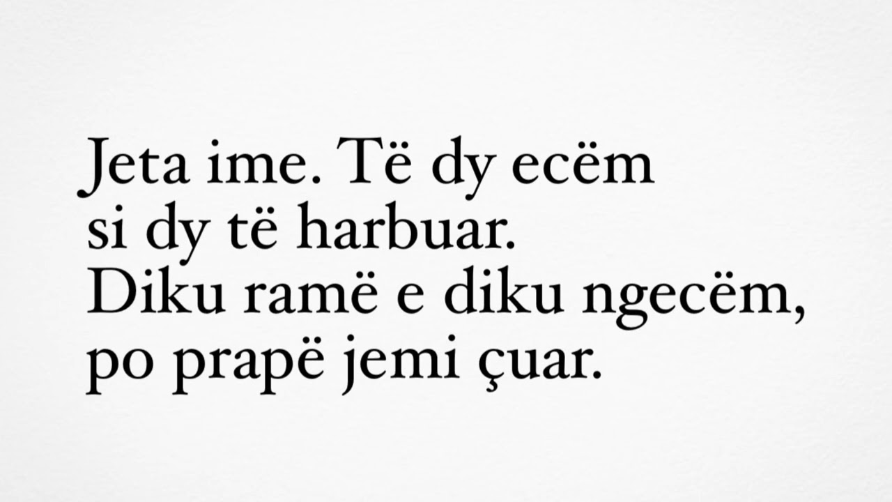 &ldquo;Jeta ime&rdquo; poezi nga Arben Duka, interpreton Bujar Asqeriu
