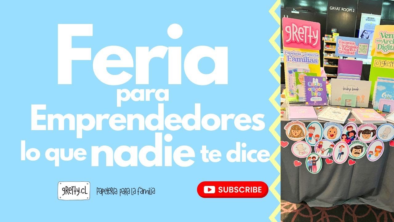 Como es participar de una feria para emprendedores #stand #emprender #papeleria