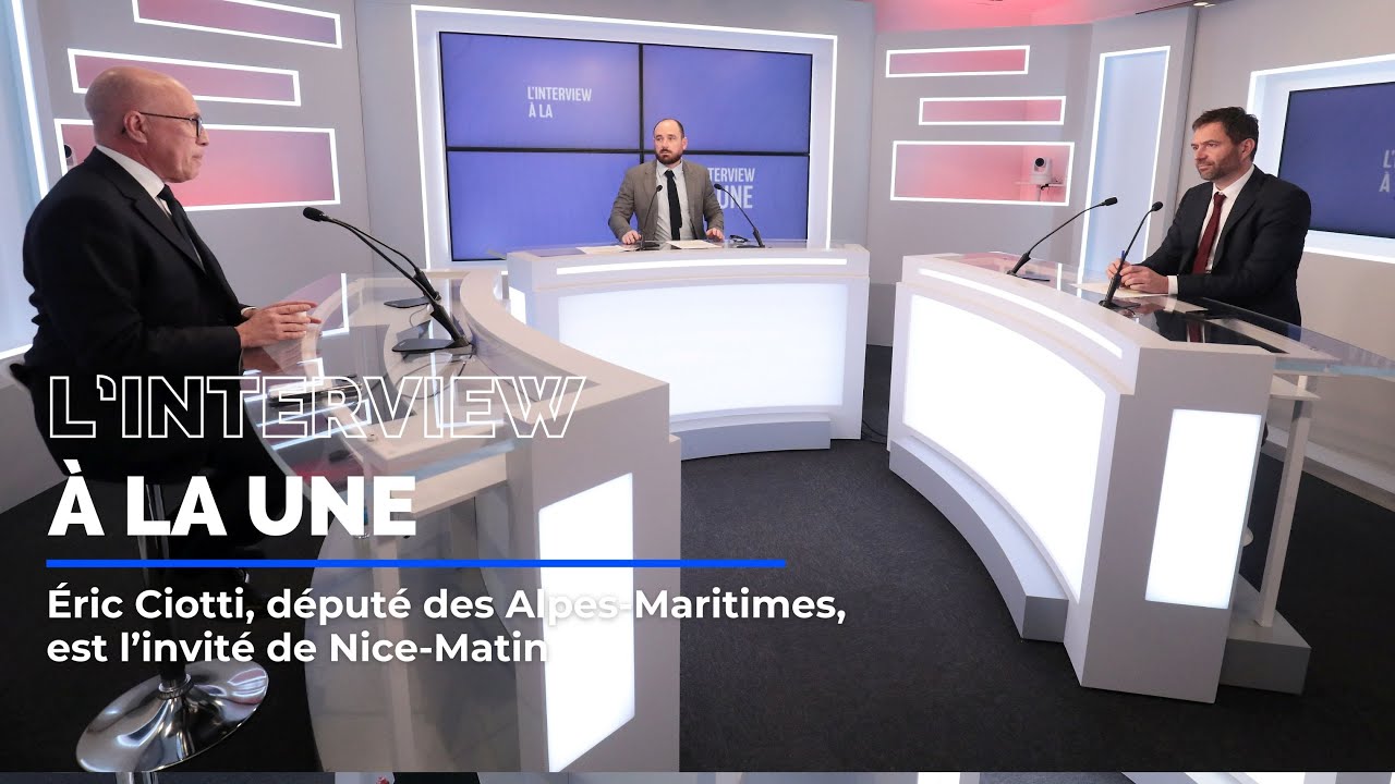 Dans l'interview &agrave; la Une,  &Eacute;ric Ciotti voit 