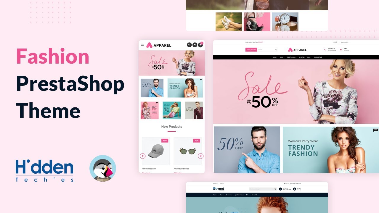 Top 7+ Responsive Fashion PrestaShop Themes