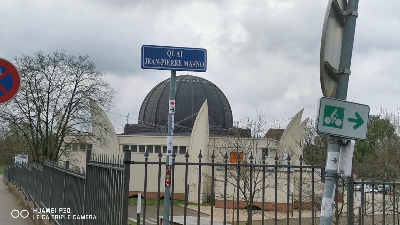 Strasbourg : Great Mosque of Strasbourg... Grande Mosquée de Strasbourg, Bas-Rhin, Alsace, France.