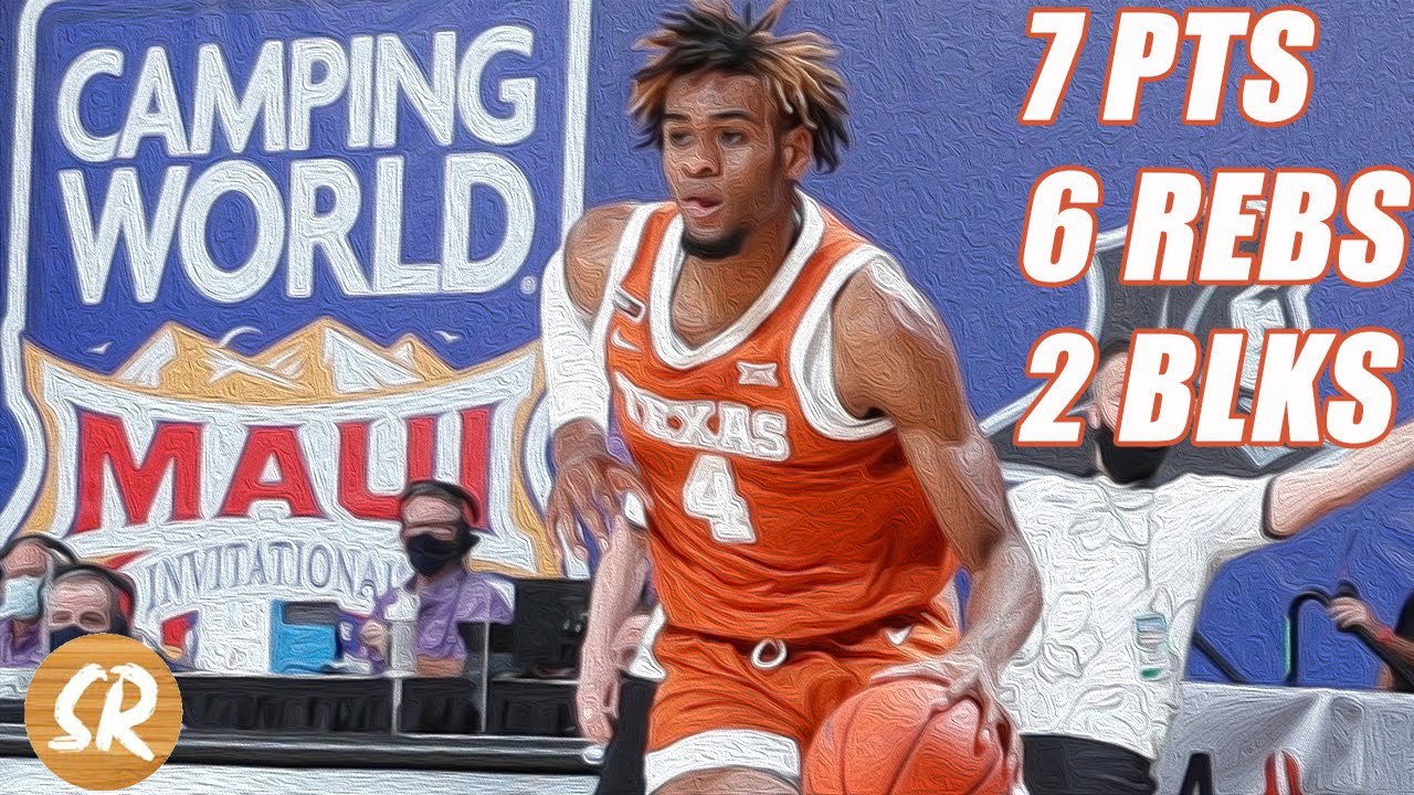 Greg Brown vs Villanova 12.6.20 | 7 pts (3-6 FG, 1-2 3pt), 6 Reb, 2 Blk, 3 TO