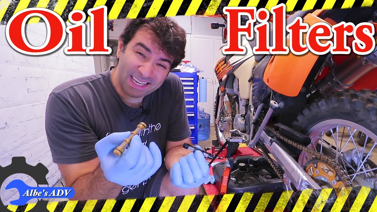 2004 KTM 525EXC oil and filters change