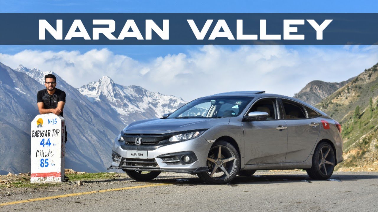 TRAVELING TO NARAN, JALKHAD & BABUSAR TOP | HOW DID HONDA CIVIC PERFORM #babusartop #naran #HONDA