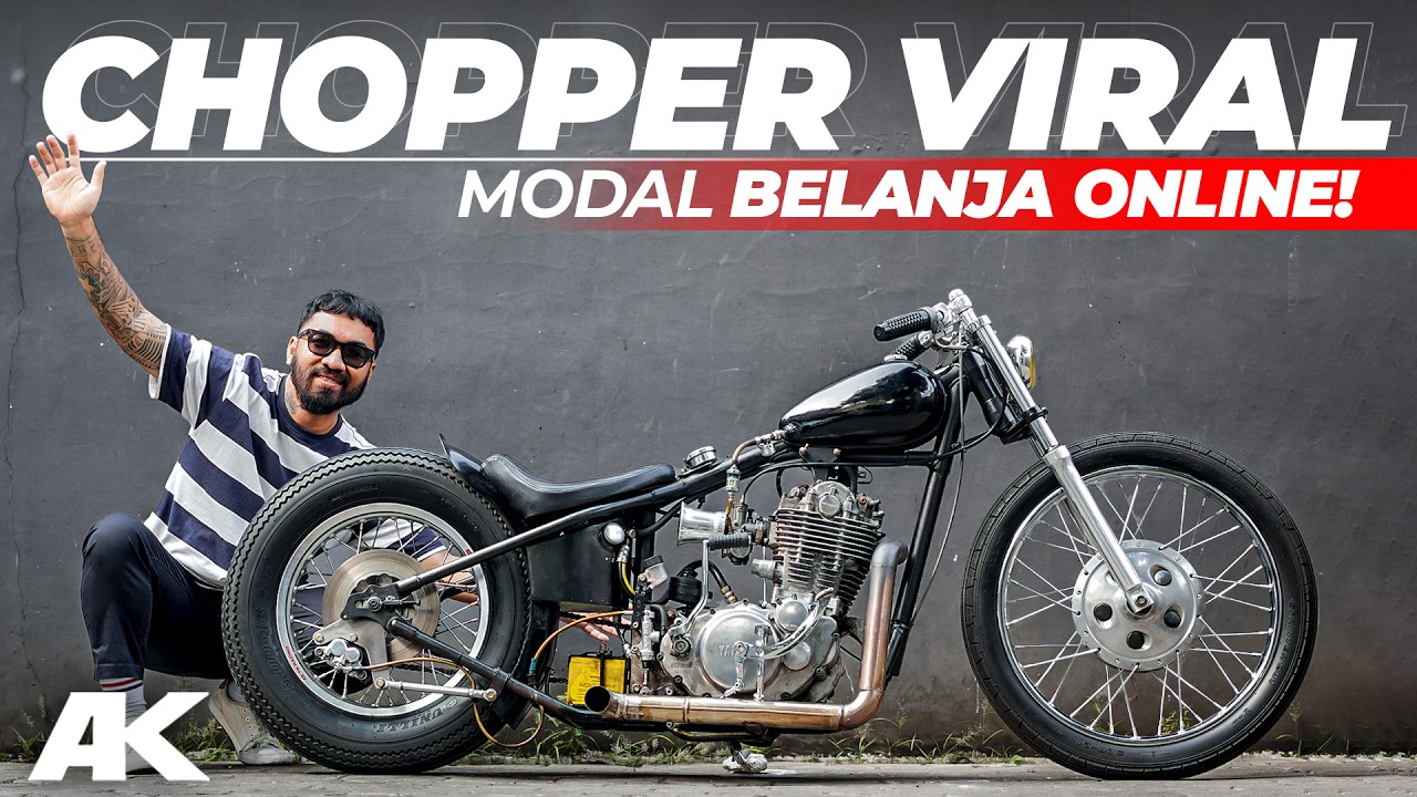 CHOPPER SKENA! Yamaha SR 400 Viral feat @Kris Panji  #AtenxKatros