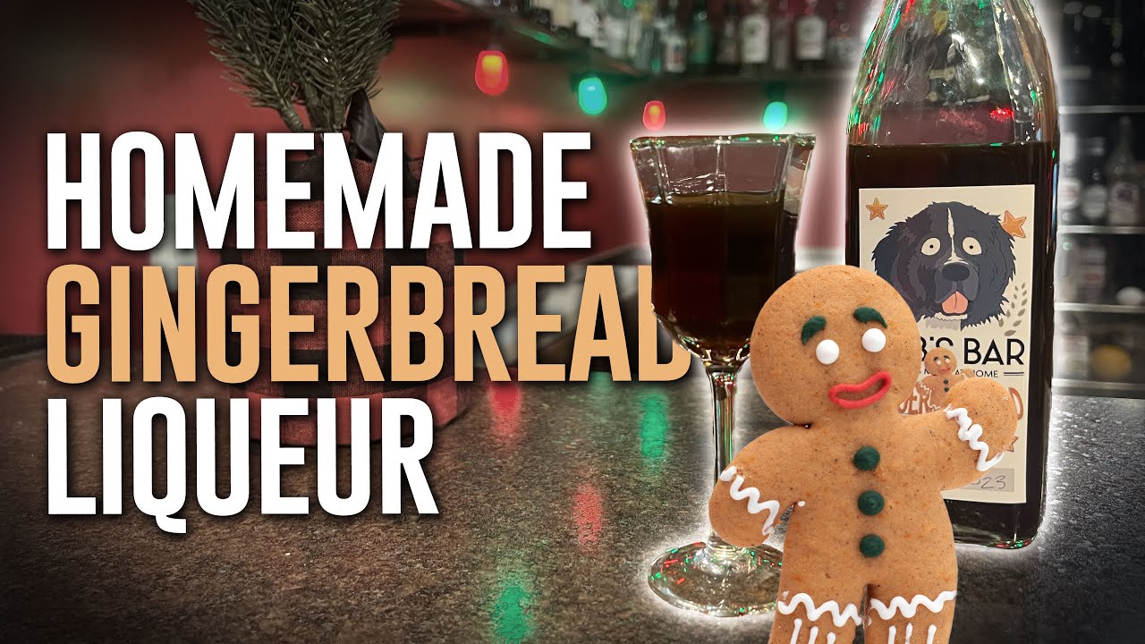 Homemade GINGERBREAD LIQUEUR Recipe | DIY Liqueurs