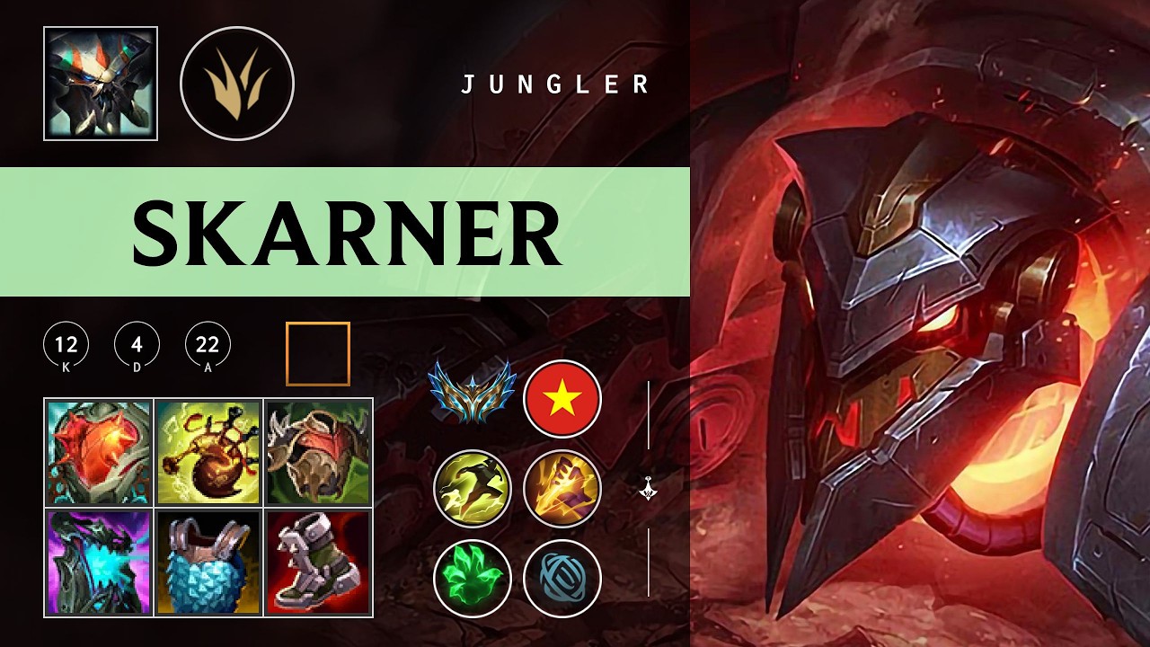 Skarner Jungle vs Diana - VN Challenger Patch 26.03
