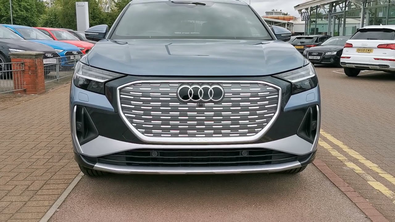 All new Audi Q4 E-tron quick walk around