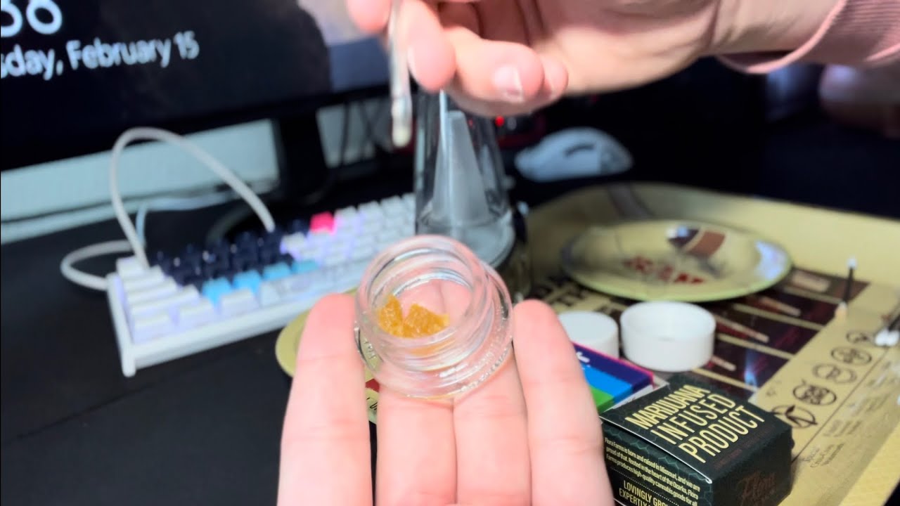Puffco Peak ASMR Session: Relaxing Concentrate Experience 🌬️😌