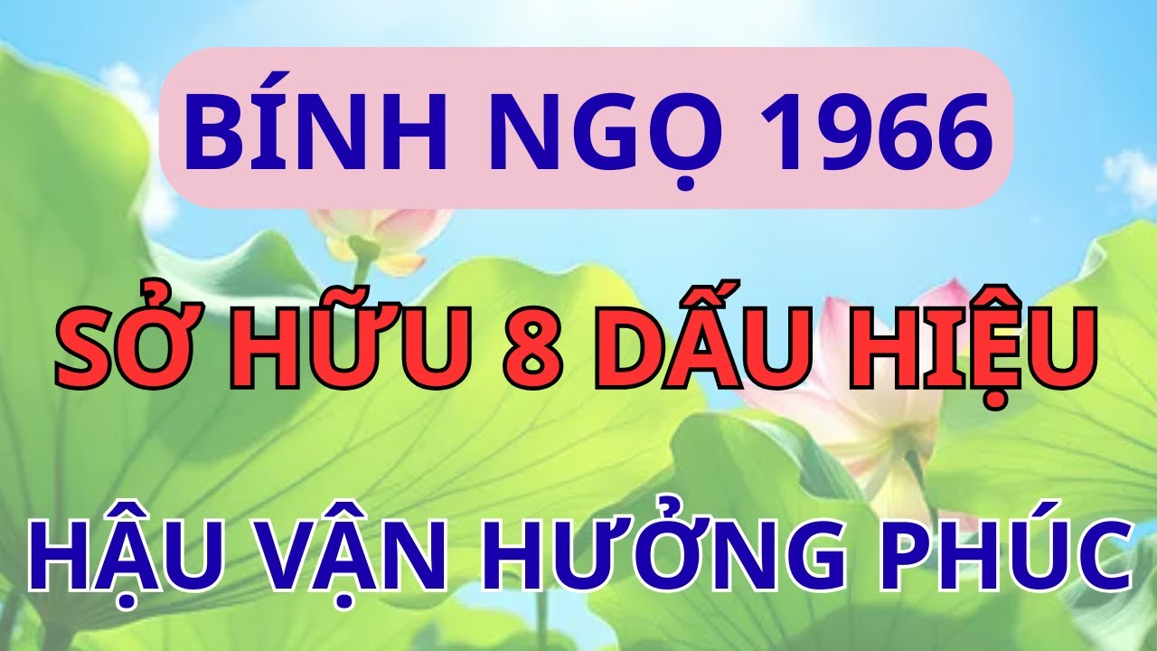 Bính Ngọ 1966: Người Có 